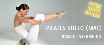 Curso  de Pilates Suelo (Mat) Básico-Intermedio ( Con material on line)